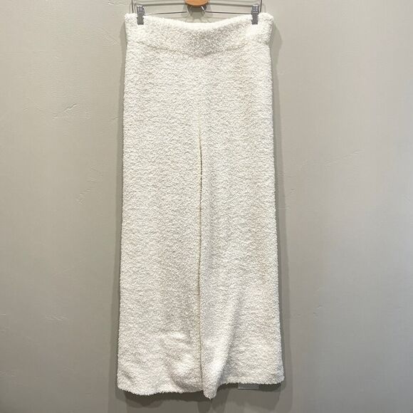 SKIMS Pants - SKIMS Cozy Knit Pant in White / Bone - Size: L / XL